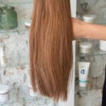 70 cm ciemny blond