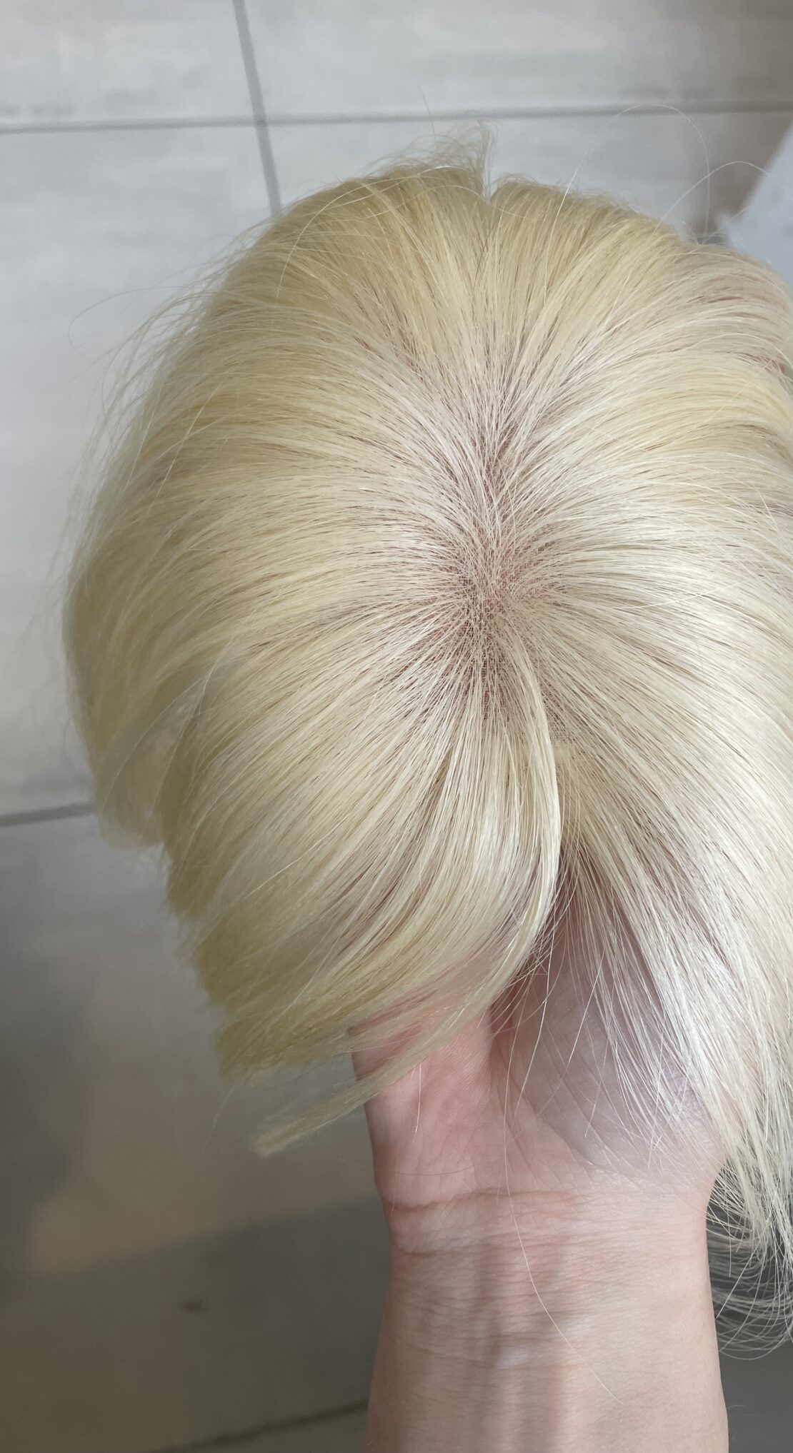 topper platynowy blond
